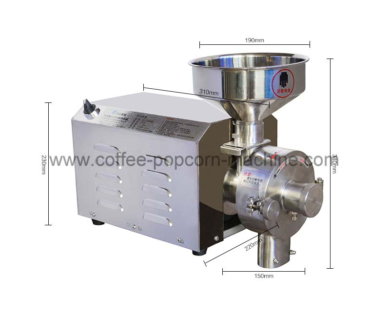 Máquina para moler granos de café